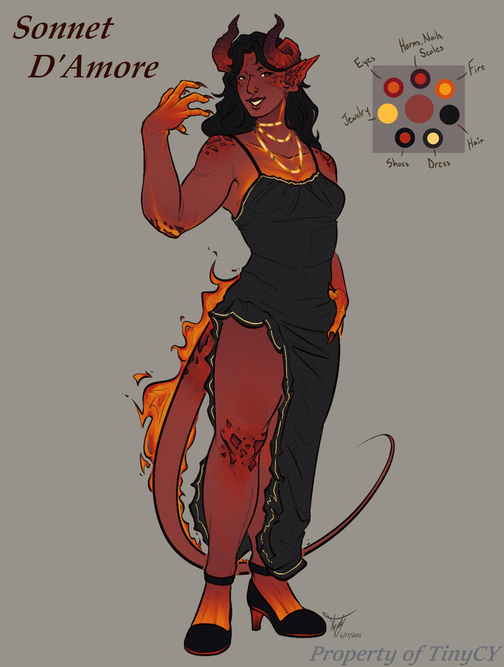 Sonnet D'Amore - Reference Sheet